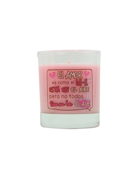 VELA VASO PEF. MENSAJE WI-FI