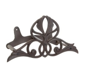 SUJETAMANGUERAS HIERRO COLADO 35X14X18,5 MARRON