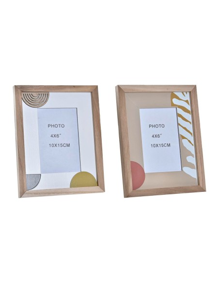 MARCO FOTO 10X15 MDF CRISTAL 19X2X24 2 SURT.