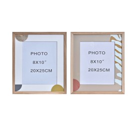 MARCO FOTO 20X25 MDF CRISTAL 30X2X35,5 2 SURT.