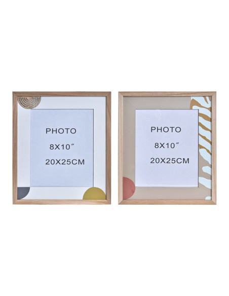 MARCO FOTO 20X25 MDF CRISTAL 30X2X35,5 2 SURT.