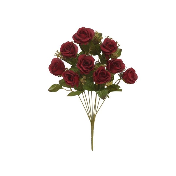 RAMO ROSAS AUTUMN X 9-43 CM (ROJO)