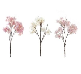 FLOR PE HIERRO 20X20X45 CEREZO