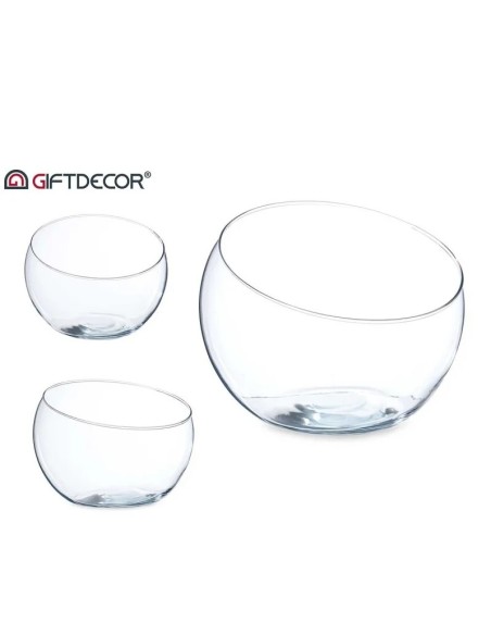 PECERA CRISTAL GRANDE CORTADA 50,5X25,5X22CM