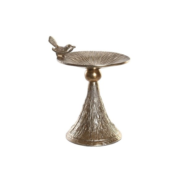 CANDELABRO ALUMINIO 16X10X19 PAJARO CHAMPAN