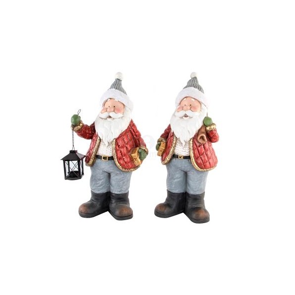 FIGURA FIBRA 28X18X51.5 PAPA NOEL