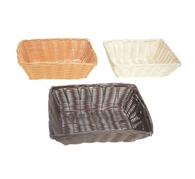 BANDEJA PLASTICO RECTANGULAR COL. SURTIDOS