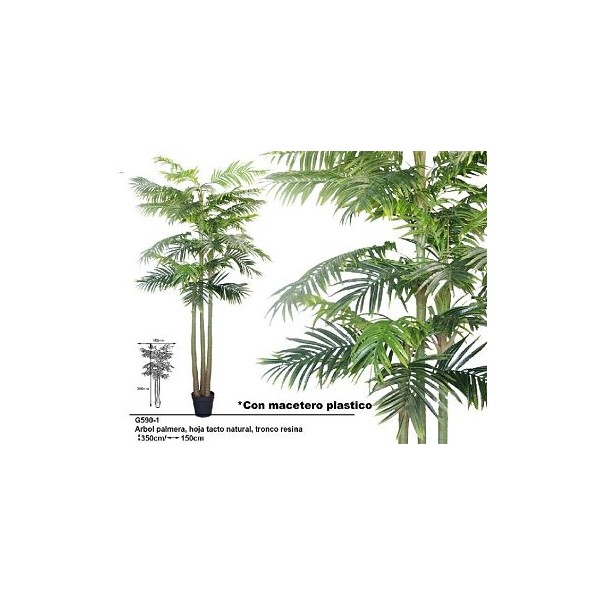 AR.PALMERA H.ANCHA.350cm T.NAT (G590-1)