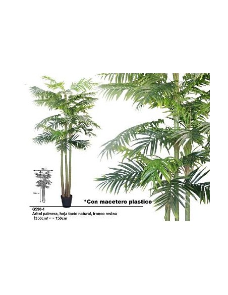 AR.PALMERA H.ANCHA.350cm T.NAT (G590-1)