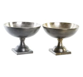 JARRON  MESA ALUMINIO 25X25X19 2 SURT.