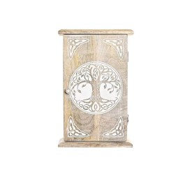 GUARDALLAVES MANGO 18X7,5X28 MARIPOSAS TALLADO