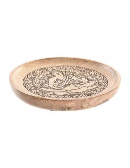 BANDEJA VACIABOLSILLOS MANGO 20,5X20,5X2,5 BUDA