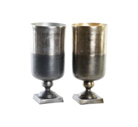 JARRON ALUMINIO 15X15X33 2 SURT.