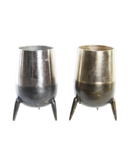 JARRON ALUMINIO 15,5X15,5X26 2 SURT.