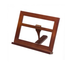 ATRIL MADERA DE PINO MARRÓN 30 X 7 X 24 CM