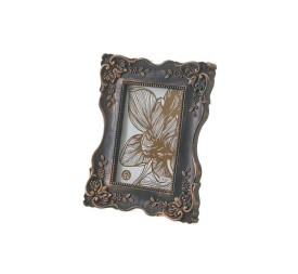 PORTAFOTOS 10X15 PP-CRISTAL BRONCE 17 X 2 X 22 CM