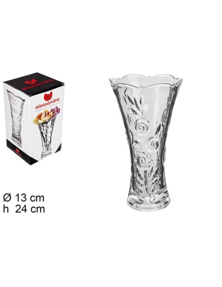 FLORERO CRISTAL LONDON 24 CM