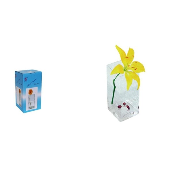 FLORERO CRISTAL 12X12X20CM