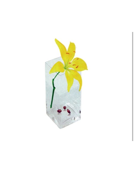 FLORERO CRISTAL 12*12*25CM