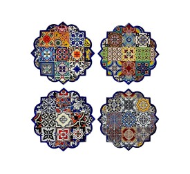 SALVAMANTEL DOLOMITE 20X20X0,7 AZULEJOS 4 SURT.