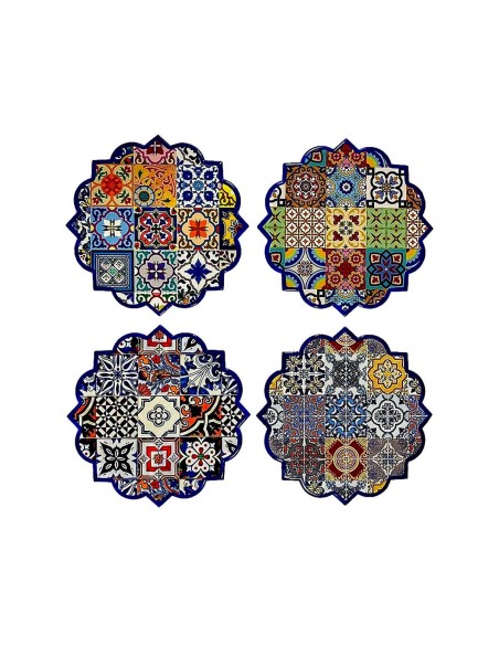 SALVAMANTEL DOLOMITE 20X20X0,7 AZULEJOS 4 SURT. (8527)