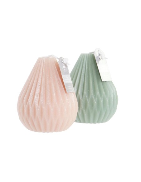 VELA CERA 9,5X9,5X10 2 SURTIDO