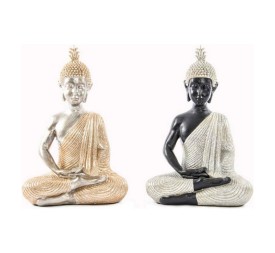 FIGURA RESINA 18X10,5X26 BUDA BRILLANTE 2 SURT.