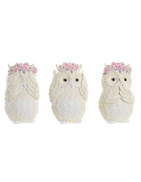 FIGURA RESINA 9,5X8X14 BUHO 3 SURT.