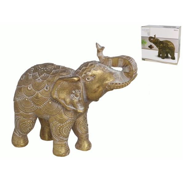 ELEFANTE DARIKA 20X9X19CM