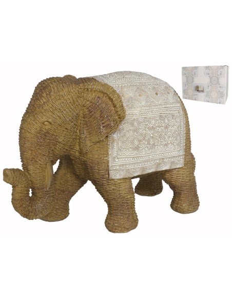 ELEFANTE DEC. NUPUR 29X12X20CM