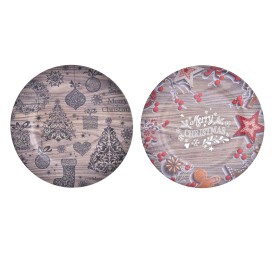 CENTRO MESA PP 33X33X2 SIMIL MADERA 2 SURT.