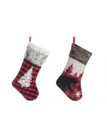 CALCETIN POLIESTER 27X2X48 TARTAN 2 SURT.