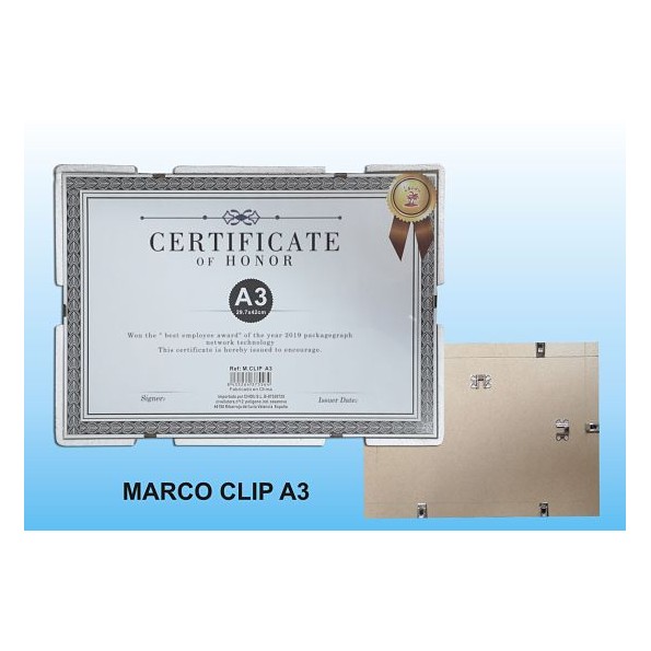 MARCO CLIP DIPLOMA A3 29.7x42cm(12/24)