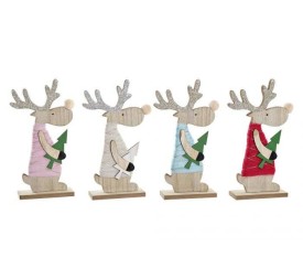 FIGURA MADERA POLIESTER 13X5X24 RENO 4 SURT.