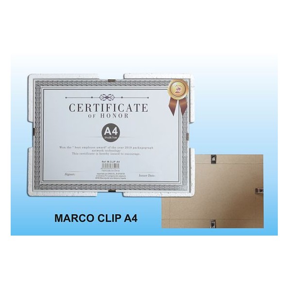 MARCO CLIP DIPLOMA A4 21x29.7cm(12/36)