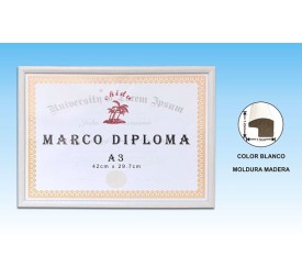 MARCO DIPLOMA A3 BLANCO DM-879(6/12)