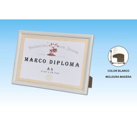 MARCO DIPLOMA A4 BLANCO DM-878(12/24)