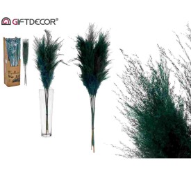 RAMA PLUMA AZUL 5 PCS 90CM