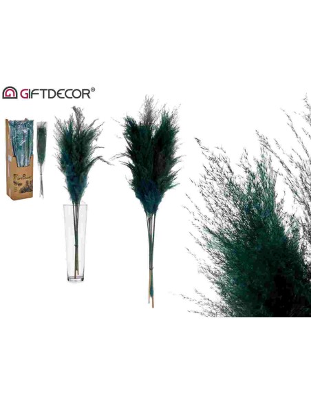 RAMA PLUMA AZUL 5 PCS 90CM