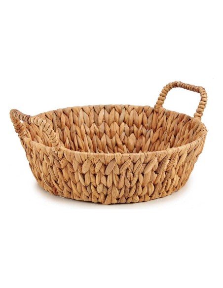 CENTRO DE MESA REDONDO DE PAJA ALTO CON ASAS