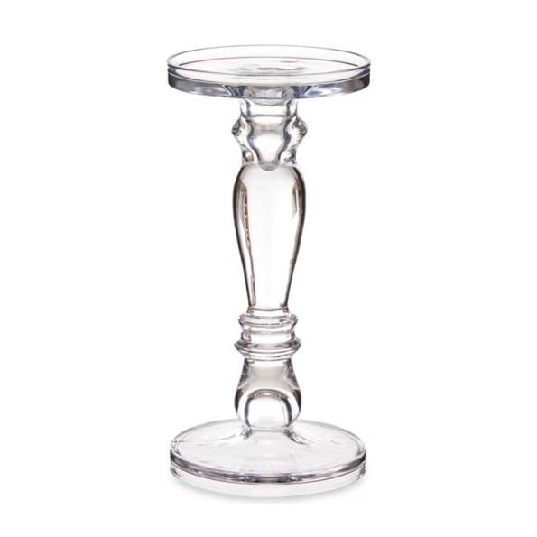 CANDELABRO CRISTAL ANILLO M 28CM