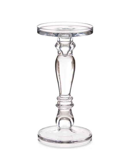CANDELABRO CRISTAL ANILLO M 28CM