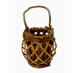 PORTAVELAS VASO CRISTAL PRANCER 20CM