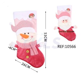 CALCETINES DE NAVIDAD MUÑECO NIEVE