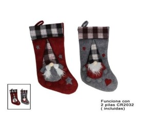BOTA NAVIDAD LEWIS 5 LED 47X28X3CM 2STD