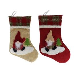 BOTA DEC. SANTA 2SRT 35X23 CM