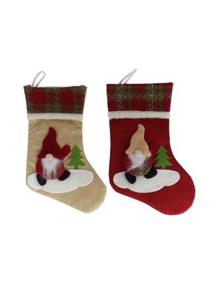 BOTA DEC. SANTA 2SRT 35X23 CM