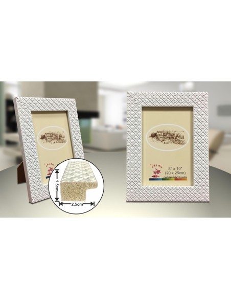 PORTAFOTO BLANCO PS-715 20X25CM (12/24)