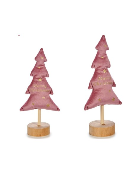 FIGURA ARBOL DE NAVIDAD GRD ROSA