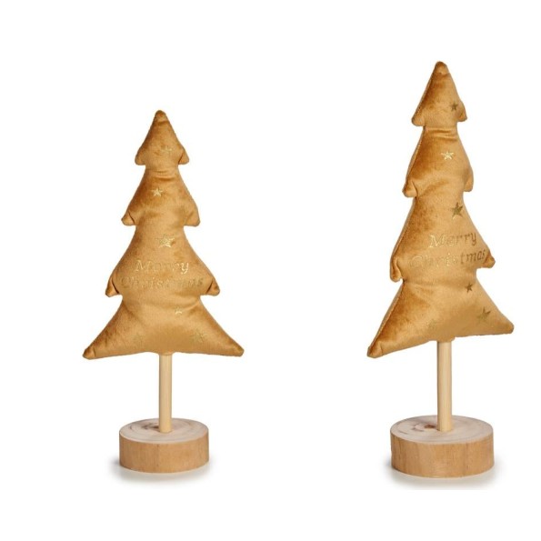 FIGURA ARBOL DE NAVIDAD PEQ AMARILLO